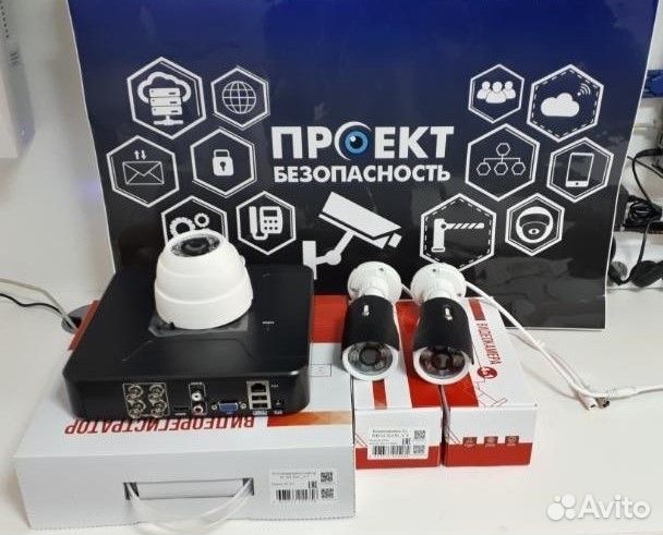 Видеонаблюдение безопасность для дома/дачи/магазин