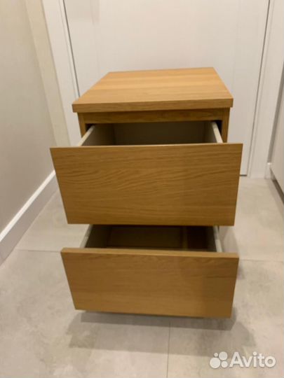 Тумба прикроватная IKEA мальм