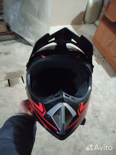 Шлем для питбайка