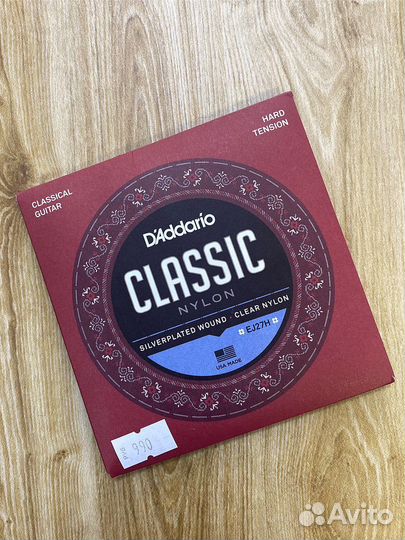 Струны для классической гитары Daddario