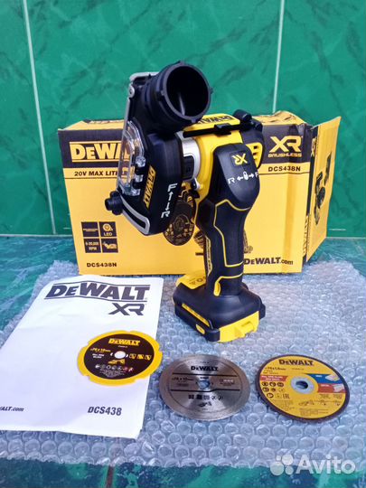 Мини Болгарка ушм DeWalt DCS438