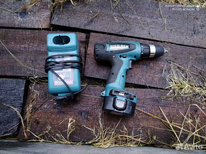 Аккумуляторная дрель шуруповерт makita 14.4v