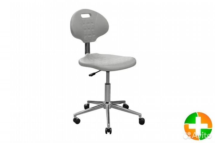 Стул (кресло) полиуретановый кр12 * серый