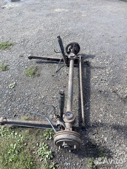 Задняя балка daewoo matiz
