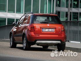 Ковер багажника Suzuki Sx4 HB 2010-2013 пластик