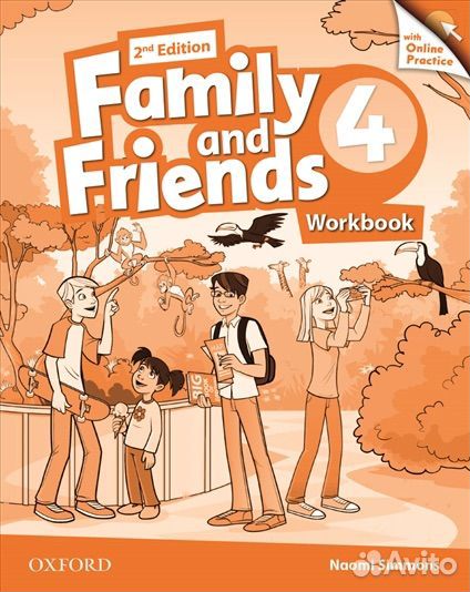 Учебник и тетрадь Family and friends 1,2,3,4,5,6