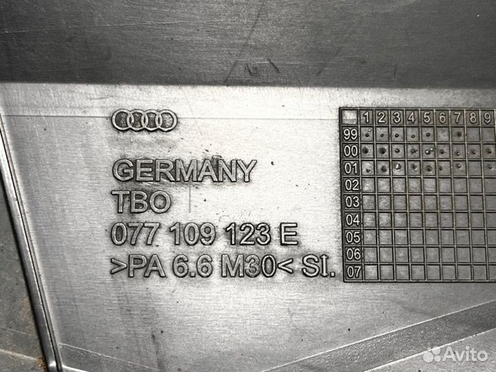 Кожух грм Audi A6 C5/4B 2.4BDV 2001