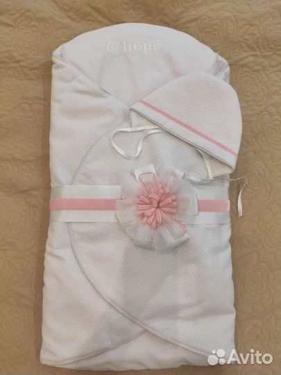 Конверт на выписку для девочки лето, весна