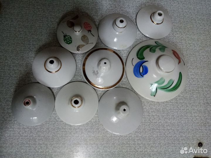 Крышечки фарфоровые
