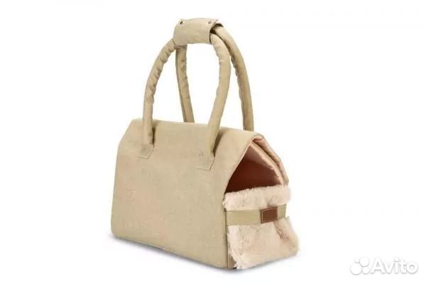 Beeztees 715350 Сумка-переноска wanza бежевая 40*2