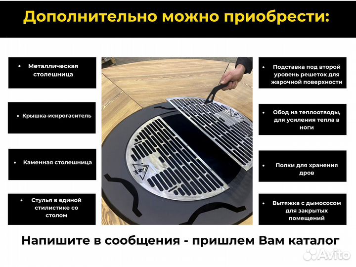 Гриль мангал барбекю для кемпинга