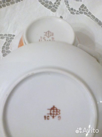 Винтажные чайные чашки СССР