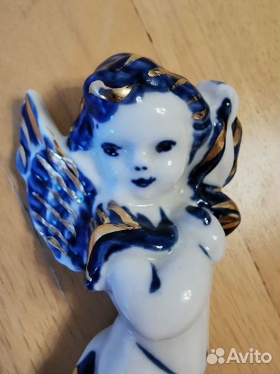 Гжель фигурка ангел