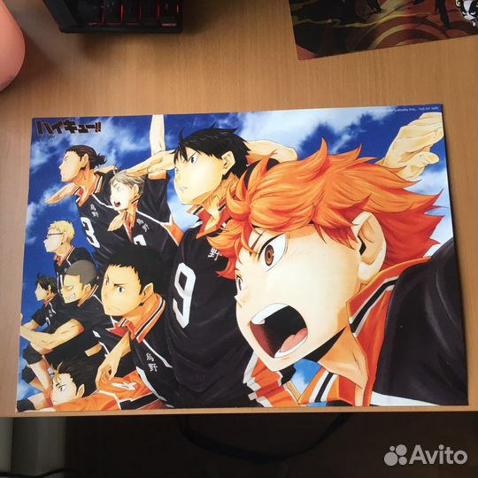 Плакаты постеры аниме