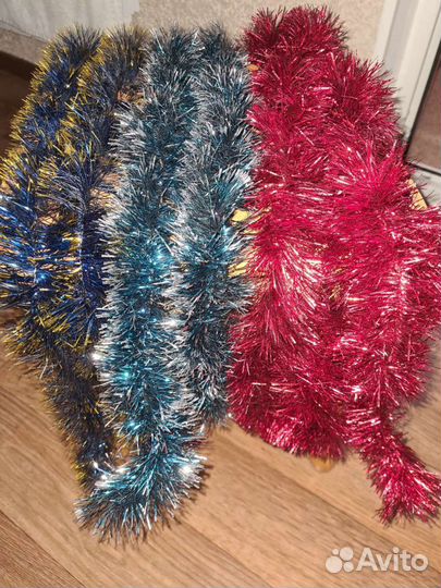 Дождик новогодний