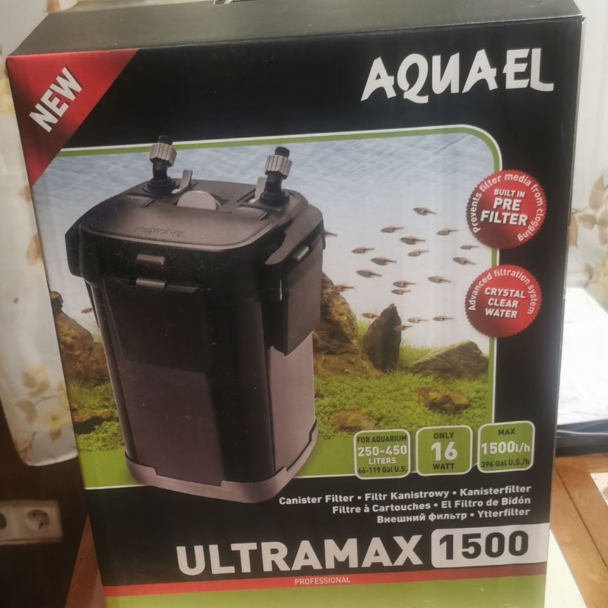 Фильтр внешний aquael ultramax-1500