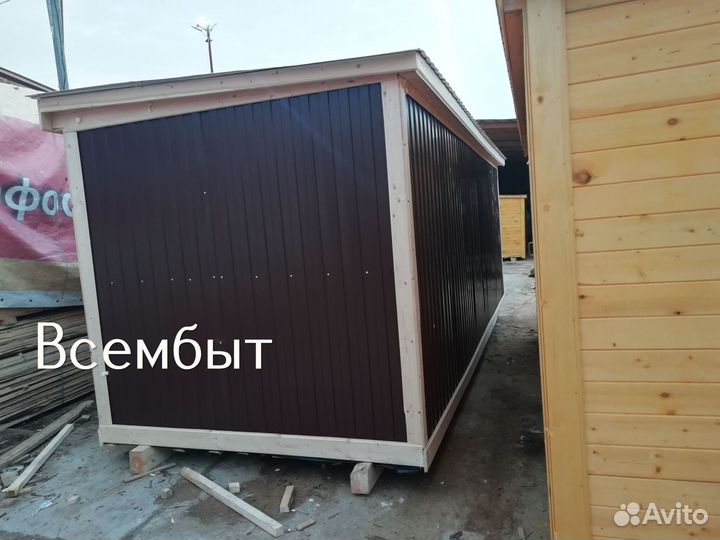 Бытовка для проживания с гарантией