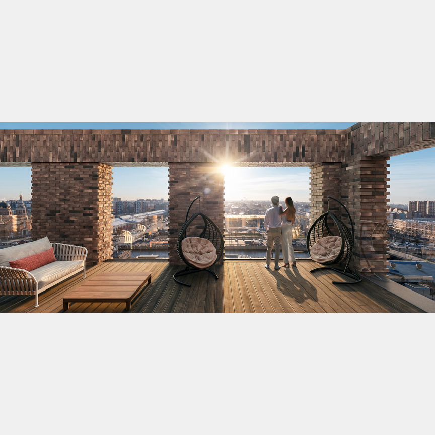 2-к. квартира, 67,7 м², 6/9 эт.