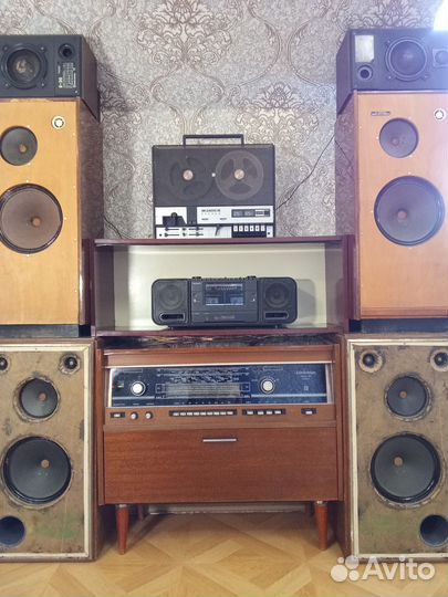 Продам комплект винтажной аудиоаппаратуры СССР