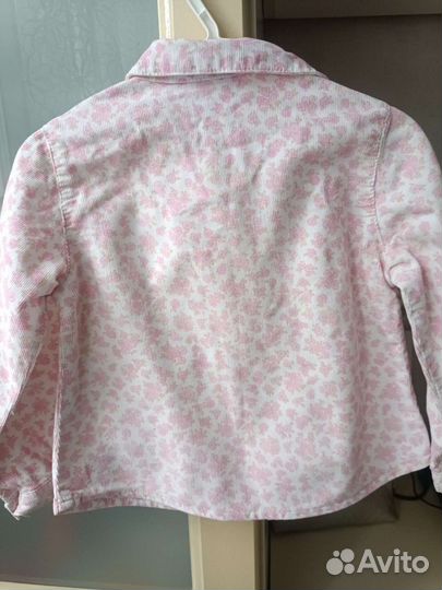 Рубашка для девочки 80