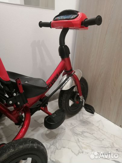 Велосипед коляска с ручкой