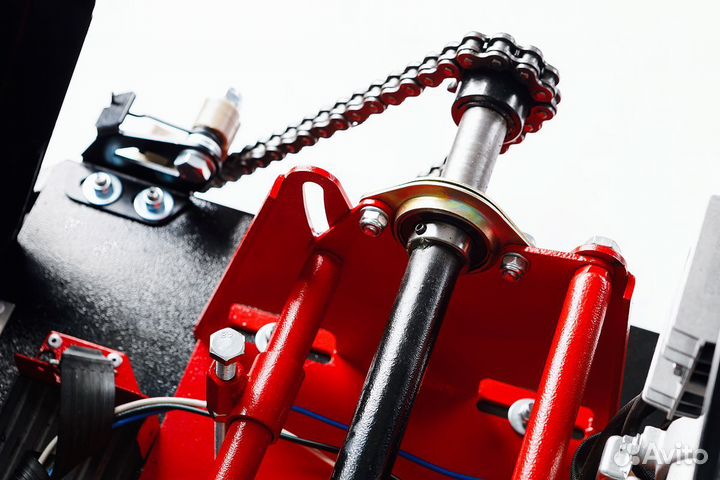 Мотобуксировщик ikudzo 2.0 EK19 Черно-красно-белый