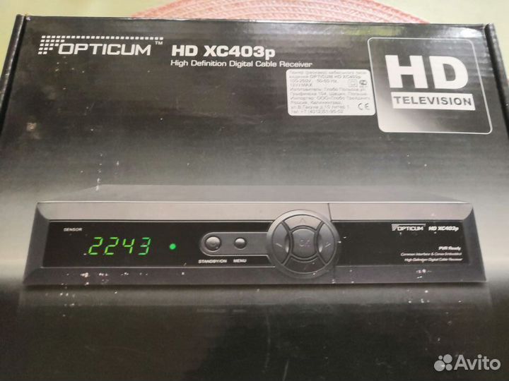 TV-тюнер opticum HD XC403p
