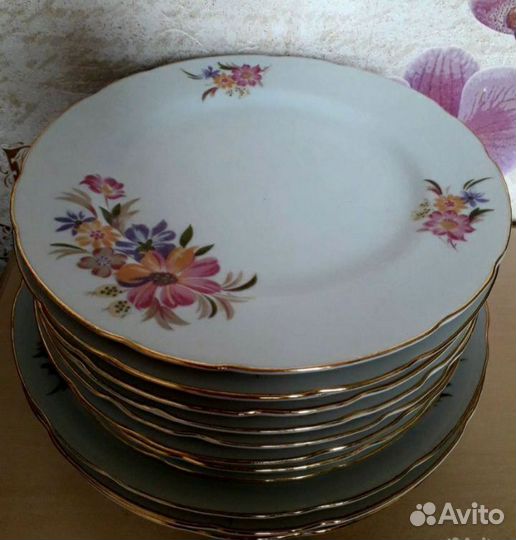 Винтажные Тарелки Япония 12шт