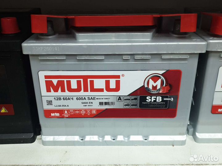 Аккумулятор Mutl 60Ah на Форд Фокус Турция