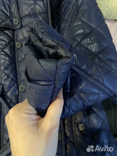 Пальто демисезонное стеганое 158