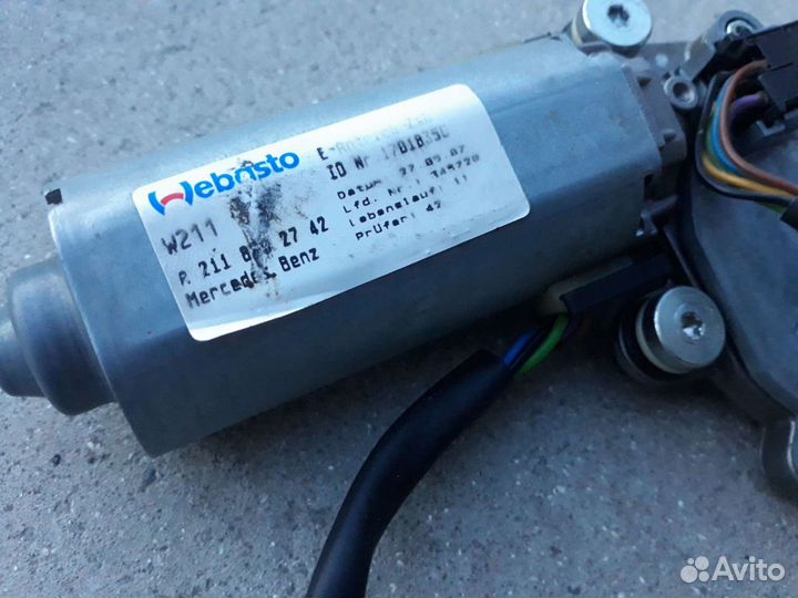 Моторчик люкаBosch Webasto на Mercedes Benz S w221