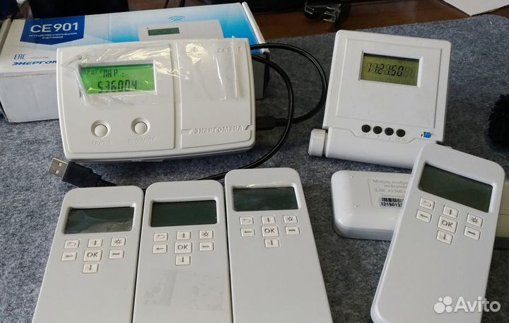 Выносные дисплеи для счётчиков Миртек, Энергомера