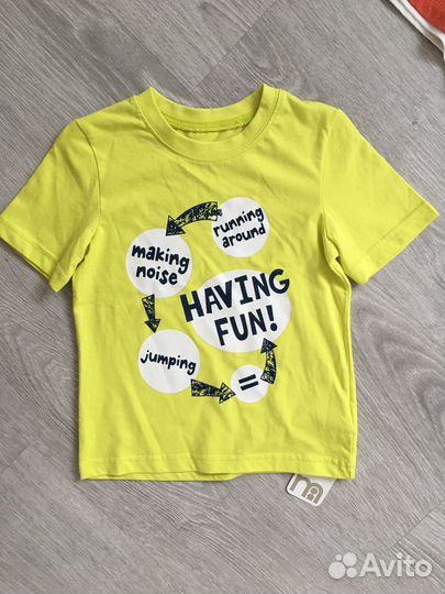 Футболки для мальчика mothercare 98