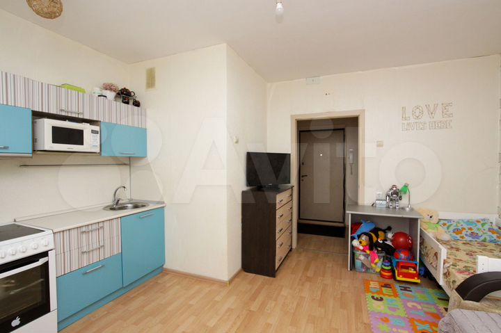 Квартира-студия, 23,6 м², 9/10 эт.