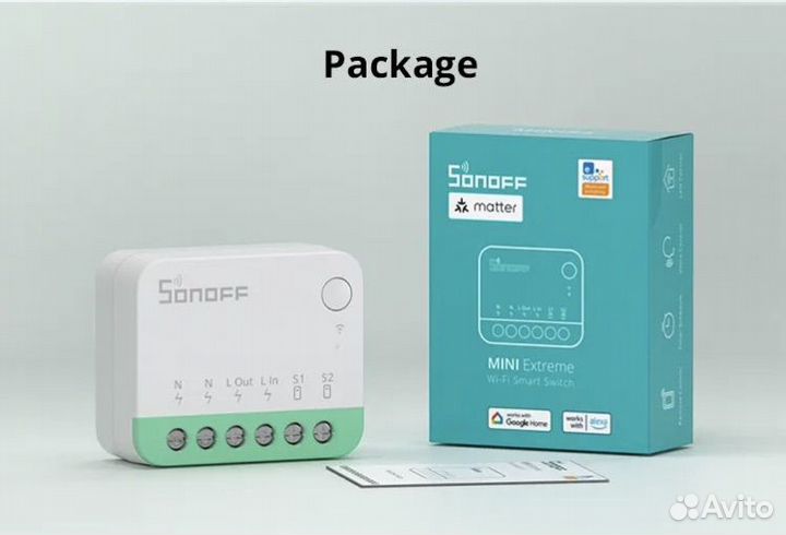 Sonoff mini r4 matter