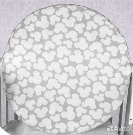 Простынь на резинке на круглую кровать