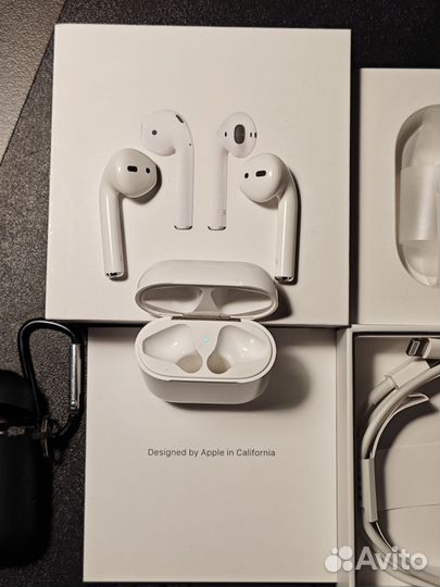 Беспроводные наушники apple airpods 2 оригинал