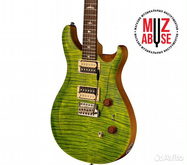 PRS SE Custom 24-08 Electric Guitar Eriza Verde