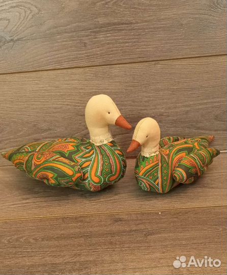 Текстильная Тильда утка, декор интерьера