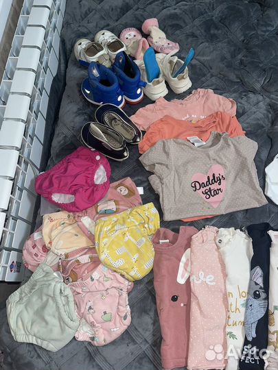 Пакет вещей на девочку 74 80