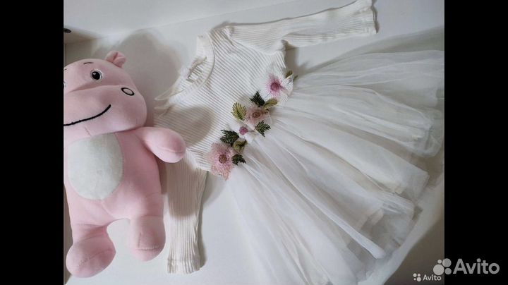 Платье для девочки 74