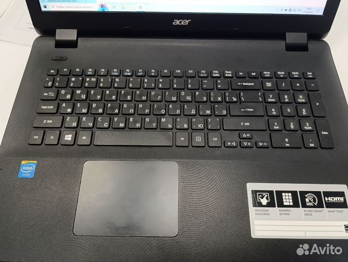 Ноутбук Aser ES1-711