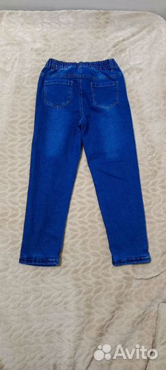 Джинсы для девочки 122