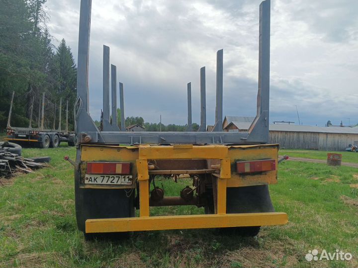 Прицеп лесовоз (сортиментовоз) МАЗ 837810-020, 2012