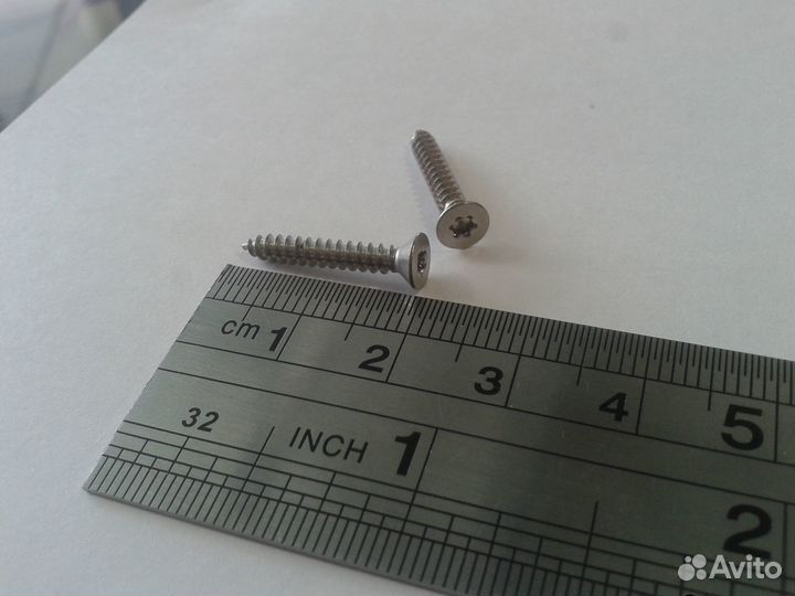 Саморез потай/гл torx/шл/ Din 7982 A2 C 2,9х19 #1