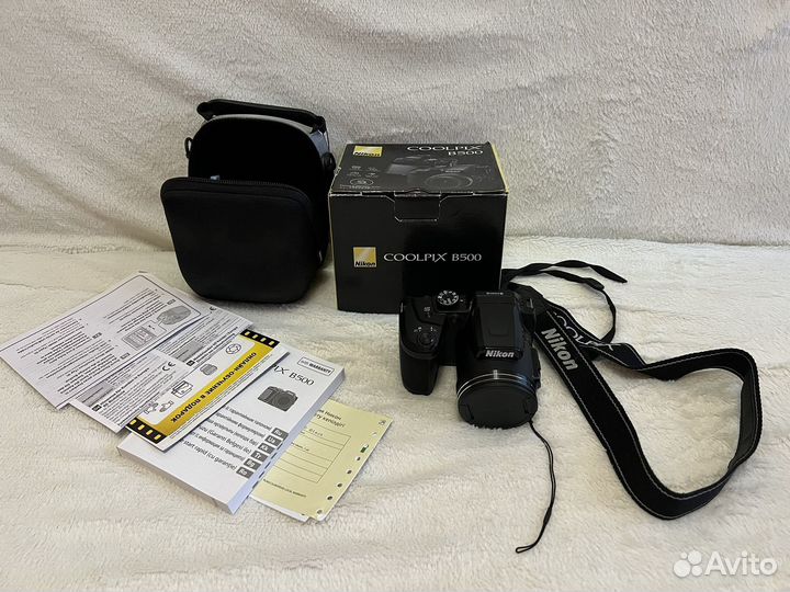 Камера Nikon Coolpix B500 черный