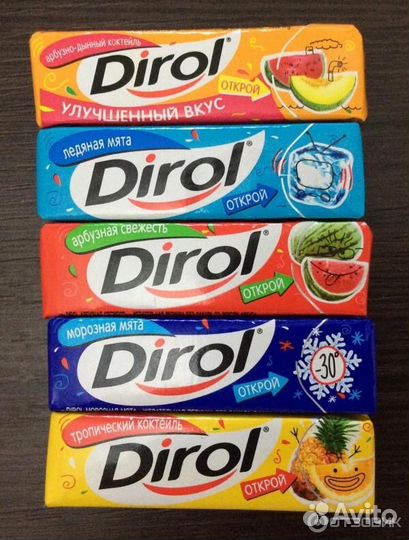 Жевательная резинка Dirol
