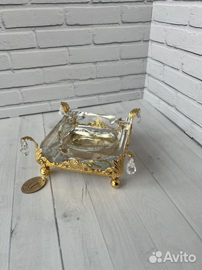 Пепельница хрусталь Swarovski