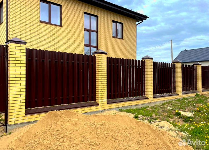 Установка надежных заборов