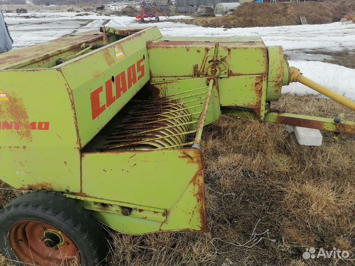 Пресс-подборщик Claas Markant 40, 2007